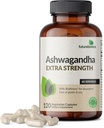 Futuros bióticos Ashwagandha Extra Strength Stress & Mood Support with BioPerine - Non GMO Formula, 120 Vegetarian Capsules
