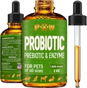 Probióticos líquidos para perros " Cats of All Ages " Dog Probiotics to Provide Digestion Balance ← Blend prebiótico para la absorción de alimentos armónicos ← 3 billón CFU ← Herbal Flavor ← 2 Oz
