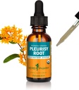 Herb Pharm Certified Orgánica Pleurisy Extract líquido para el sistema respiratorio Soporte 1 Fl Oz