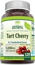 Herbal Secrets Tart Cherry 10:1 Standardized Extract Supplement TEN 1200 Mg Por Serving TEN 120 Veggie Capsules ← Non-GMO Silencio Gluten Gratis Silencio Made in USA (1 Pack, 120 Cuenta)