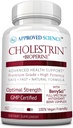 Aprobado Science Cholestrin - Lipid Level Support - Antioxidantes, Lecithin, Berberine HCL, Berries, BioPerine - 60 cápsulas - Made in USA