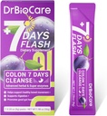 Colon 7 Days Cleanse, 7 Days Flash, Colon Cleanse, Detox & Digestive Support, Prune Flavor - 7 Packs