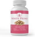 PURE ORIGINAL INGREDIENTES Peonía Blanca, (100 cápsulas) Siempre puro, sin aditivos ni artillería, laboratorio verificado