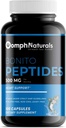 Bonito Peptides, 500mg Bonito Fish Extract, 100 Capsules 100 Day Supply, Non-GMO, Gluten Free, Suplemento para la salud cardíaca