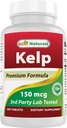 Best Naturals Kelp Suplemento 150 Mcg Tablet, 300 Conde
