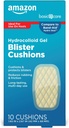Amazon Basic Care Extreme Hydrocolloid Gel Blister Cushion Bandages, 1,65 en x 2,67 en, 10 ct