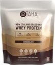 Taha Health & Nutrition Chocolate Flavored Whey Protein Concentrate Powder, 25g Protein, 140 Calories, 2g Sugar ← Nueva Zelanda Grass-Fed, Free-Range Dairy