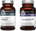 Calidad de vida Kinoko Platinum AHCC Immune Support and Resveratrol Sustained Release