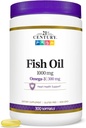21th Century Fish Oil 1000 mg Softgels, 300 conde