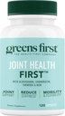 Greens First Joint Health First - Natural Joint Support Supplement with MSM, Turmeric, Ashwagandha, " Ginger - for Joint Support - Non-GMO/Dairy-Free/Gluten-Free (120 Softgels)