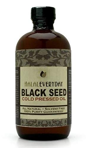 Pure Black Seed Oil 16 OZ - Ships in Glass Bottle - Cold Pressed in USA - Pure Nigella Sativa - Black Cumin Oil - Unfiltered, Undiluted, Very Dark and Potent, Vegan, Halal, Non- GMO