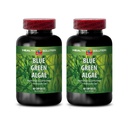 Klamath Blue Green Algae Capsules - Blue Green Algae - Boost The Immune System - Blue Green Algae - Blue Green Algae Supplement - Immune Support Supplement - Immune Booster - Blue Algae - 2B 60 Caps