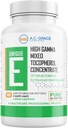 Unique E A.C. Grace Company, Mixed Tocopherols Concentrate Softgels, 180 Count