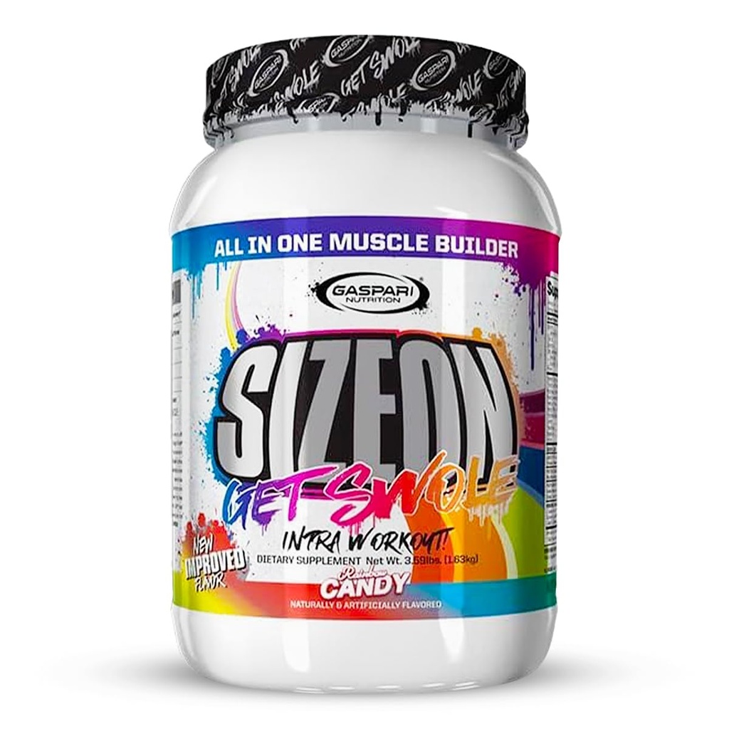 Tamaño de la nutrición de Gaspari, la última híbrida de Aminoácidos y Creatina Fórmula, mayor volumen muscular y recuperación muscular (3.59 libras, Candy Arco Iris)