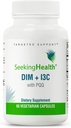 Buscando Salud DIM + I3C, 400 mg Suplemento, Apoya Metabolismo hormonal saludable y Equilibrio Estrógeno para Mujeres, Mood Support, Vegetariano (60 cápsulas)*