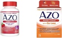 AZO Cranberry Pro Urinary Tract Health Supplement 600mg PACRAN, 1 Serving = More Than 1 Glass of Cranberry Juice 100 CT + Control de vejiga con Go-Less Daily Supplement, 72 Count