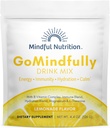 GoMindfully Super Calm Magnesium Powder Drink Mix (4.4oz, Lemon)