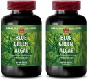 Klamath Blue Green Algae Capsules - Blue Green Algae - Boost The Immune System - Blue Green Algae - Blue Green Algae Supplement - Immune Support Supplement - Immune Booster - Alga Azul - 2B 60 Caps