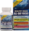 Nutrición Applied Healthy Brain All-Day Focus - 50 Tabletas - Powerful 3-in-1 Brain Booster with Turmeric Extract - 25 Servings