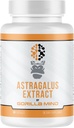 Gorilla Mind Astragalus 750mg Capsules - Soporte a largo plazo y salud cardiovascular mejorada (90 cápsulas)