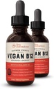 Conscious Vegan Vitamina B12 Sublingual Liquid Drops Metilcobalamin Max Strength B12 5000mcg Formula - Vegan B 12 Energía de apoyo a la vitamina, promover el sistema de memoria y ayuda (2 Pack)