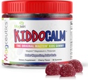 KiddoCalm Magnesium Gummies - Magtein Magnesium L-Threonate Gummy for Kids, Focus, Calm, Sleep, Atención & Brain Health Support Supplement for Children - 90 Vegan Gummies