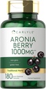 Carlyle Aronia Berry Capsules 1000mg Silencio 180 Pills ¦ Chokeberry Extract Silencio Non-GMO & Gluten Free Supplement