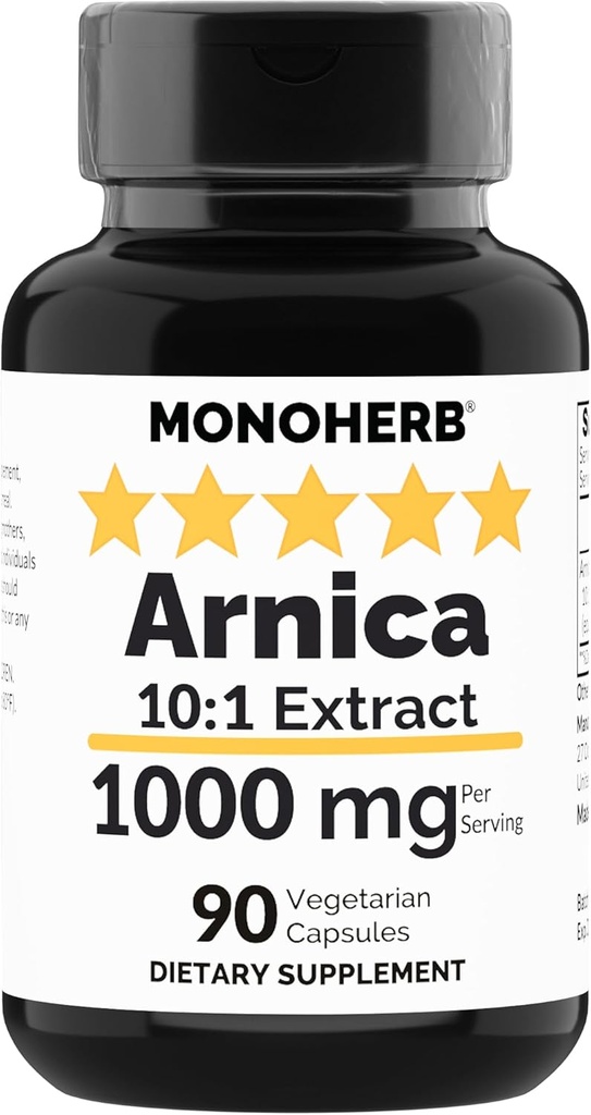 Arnica Extracto 1000 mg - 90 cápsulas vegetarianas
