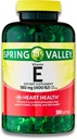 Vitamina E, Vitamina E 180 mg, Suplemento dietético, 500 Softgels + (KP+Sticker)