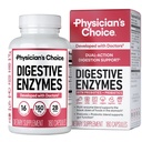 Physician's CHOICE Digestive Enzymes for Bloating & Digestion - Fast-Acting 16 Enzyme Formula with Organic Prebiotics & Probiotics for Gut & Digestive Health - Meal Time Discomfort Relief - 180 CT