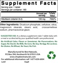 Mejores Naturales Vitamina B2 (Riboflavin) 100 mg " COQ10 100 mg