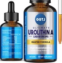 Urolithin A, Urolithin A Suplemento 3000mg con extracto granado, potentes antioxidantes, envejecimiento saludable y apoyo mitocondrial