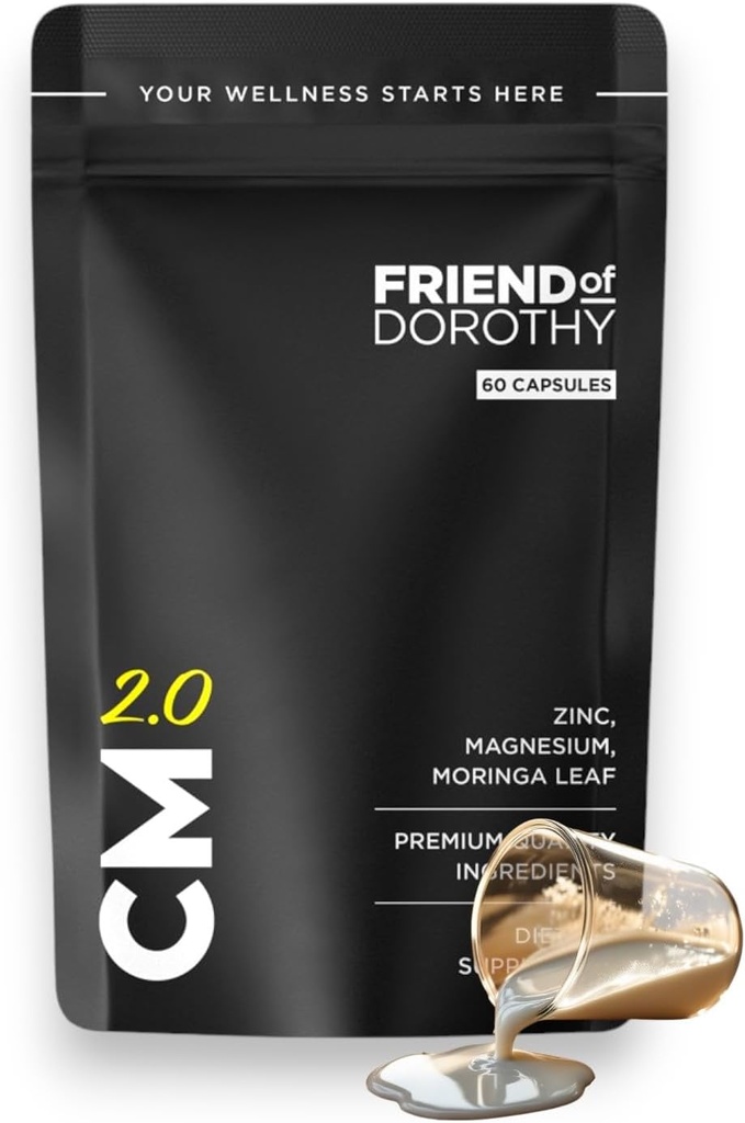 CM 2.0 Suplemento de volumen de semen - Punto de fertilidad de semen masculino - 60 cápsulas - 1 mes de suministro