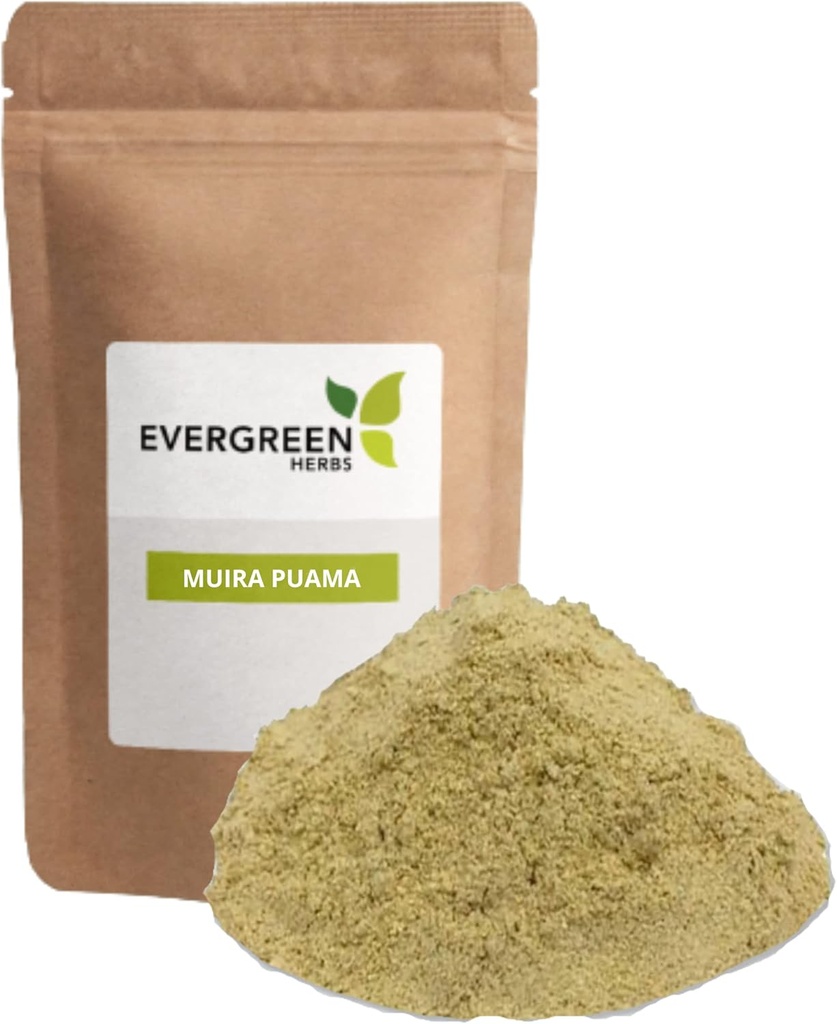 Herbal Powder (Muira Puama) - Resealable Stand Up Pouch para garantizar la frescura!