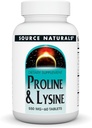 Fuente Naturals L-Proline & L-Lysine, 550mg - 60 Tablets