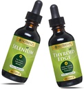 Go Nutrients Selenium 1 oz Liquid Drops, 60 mL - Soporta Función Tiroidea, Energía y Metabolismo