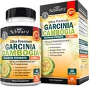 Garcinia Cambogia Píldoras de pérdida de peso - Maximum Strength Appetite Suppressant & Fat Burner for Men & Women - 1600mg Extracto natural & 960mg HCA - Metabolism Booster & Carb Blocker Capsules - 60Ct