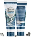 OPTIVIDA Colloidal Silver Gel for Wound Care, Natural Topical Skin Healing ¦ Nano-Silver Topical Gel for Wounds, Burns, Rashes, Skin Irritations, Unscented (4 Oz.)