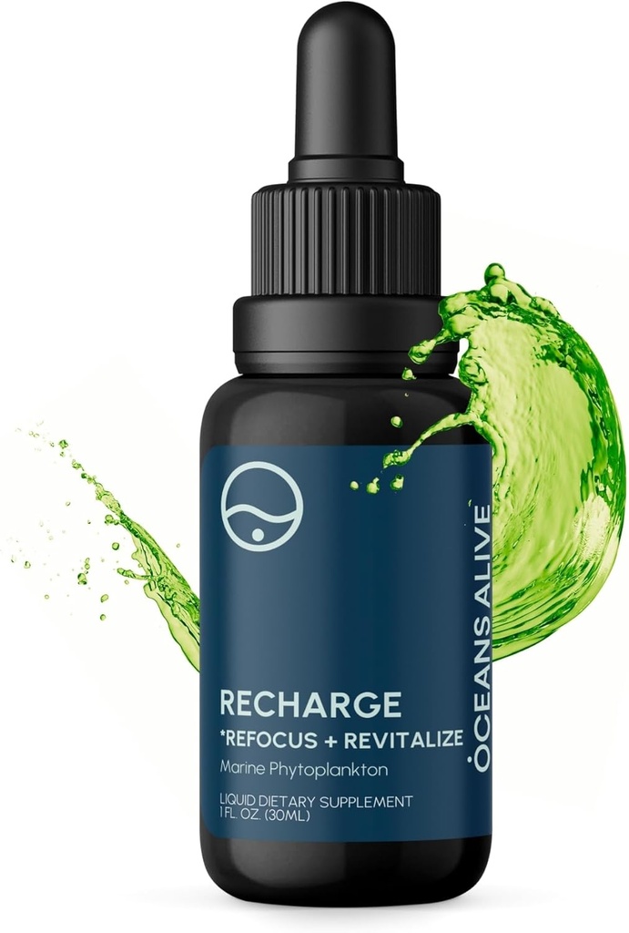 Activación Océanos Vivos Silenciosos 1 fl oz (30 ml) Suplementario Ø Chlorophyll " Mineral-Rich Fórmula para la Energía " TENIENDO las gotas antioxidantes naturales