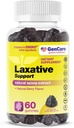 GenCare - Soporte Laxante Gummies with Natural Senna Extract (60 Gummies) - Gentle Overnight Relief of Occasional Constipation for Adults and Children 6 and Older - Non GMO Laxante vegetal