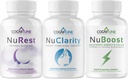 CogniTune NuClarity, NuBoost y NuRest Nootropic Stack Bundle