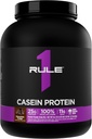 Regla 1 Casein Protein - 25g Protein y 11g EAAs Por Serving from Slow-Release Micellar Casein for Overnight Recovery and Sustained Delivery Between Meals (4 libras*, Chocolate Fudge)