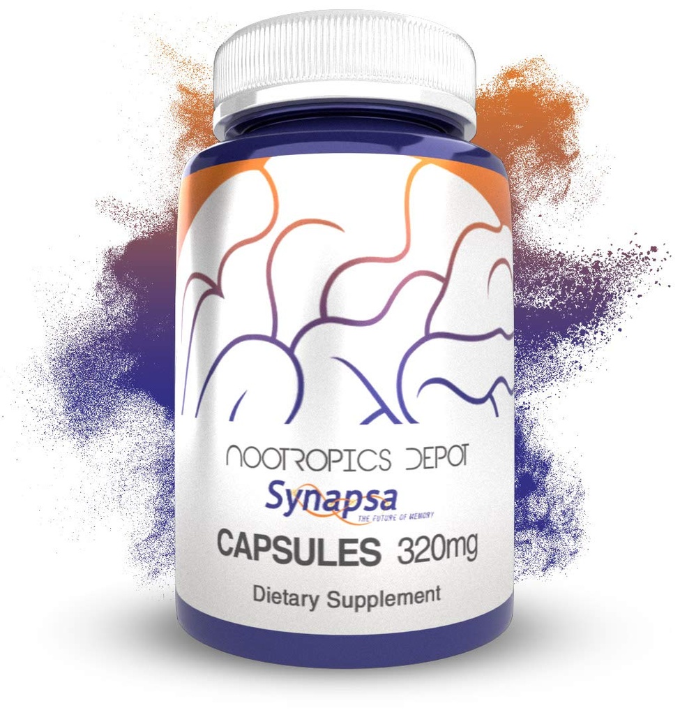 Nootropics Depot Synapsa Bacopa Monnieri Capsules Silencio 320mg Silencio 180 Conde Silencio Extracto de plantas enteras Silencio Ayurvedic Herb ← Adaptogen Suplemento Silencioso para mejorar el aprendizaje, la memoria y el rendimiento mental