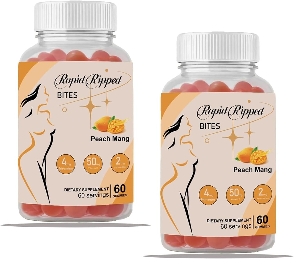 Gummies de bronce para la salud de la piel " Glow - 60 Gummies,Super Natural Tanning Daily Supplement with Beta-Carotene, Lycopene " Astaxanthin, Vegan, Non-GMO 2)