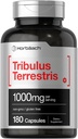 Horbaach Tribulus Terrestris for Men Silencio 1000mg Silencio 180 Capsules Silencio Extract Supplement TEN Non-GMO and Gluten Free