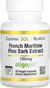 California Gold Nutrition French Maritime Pine Bark Extract, Oligopin, 100 mg, 60 Veggie Capsules