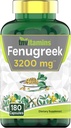 Fenugreek Capsules: 3200 mg - 180 Capsules ← Fenugreek Suplemento para Hombres " Mujeres peru Fenugreek Seed Powder Extract ← Non-GMO Silencio Made in The USA!