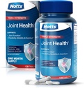 Conjunto de Salud Triple Fuerza Silenciosa Glucosamina, Condroitina & MSM, Suplemento de Apoyo Conjunto, 120 Tabletas Coadas