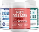 Probióticos puramente óptimos 60B + Colagen Powder + Brain Booster