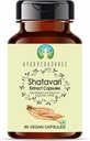 Shatavari Extract 500mg - 60 Capsules Vegetarianos ← Espárragos Racemosus tención All Natural TEN 100% Vegan TEN Gluten-Free TEN GMP Certified.